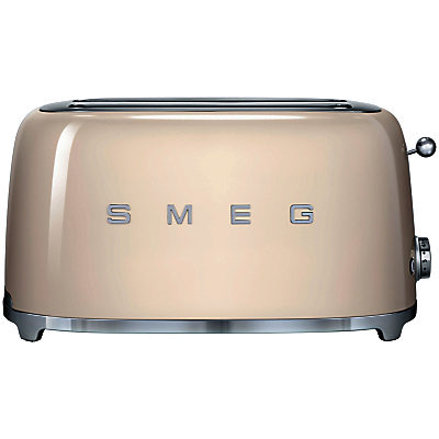 Smeg TSF02 4-Slice 2-Slot Toaster Cream